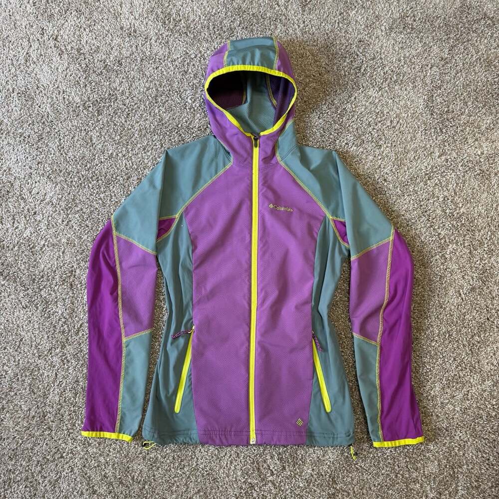 Columbia Omni-Shield Advanced Repellency Hybrid Jacket Gorpcore Retro Utility S